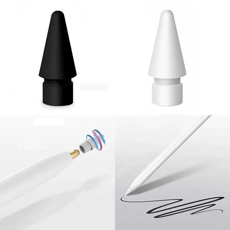 For Apple Pencil Tip Replacement For Apple Pencil 1st &amp; 2nd, High Sensitivity Nib For Apple Pencil Spare Tips Nib 애플펜슬 펜촉