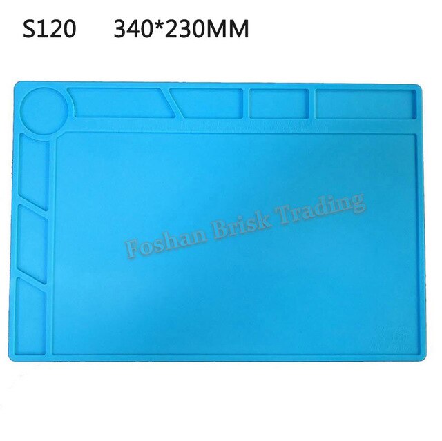 Soldering Mat Heat Insulation Repair Pad – Silicone Work Mat For Electronics Maintenance – EAN 6937503651498