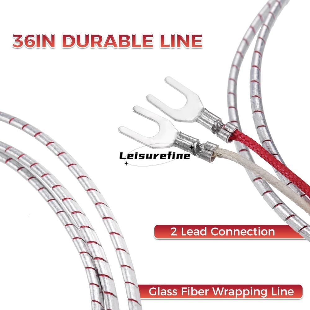 1kit Pilot Burner Thermopile Assembly Natural Gas & Propane Orifice 750 mv for Cecilware Fryer Imperial Fryer Series VULCAN HART