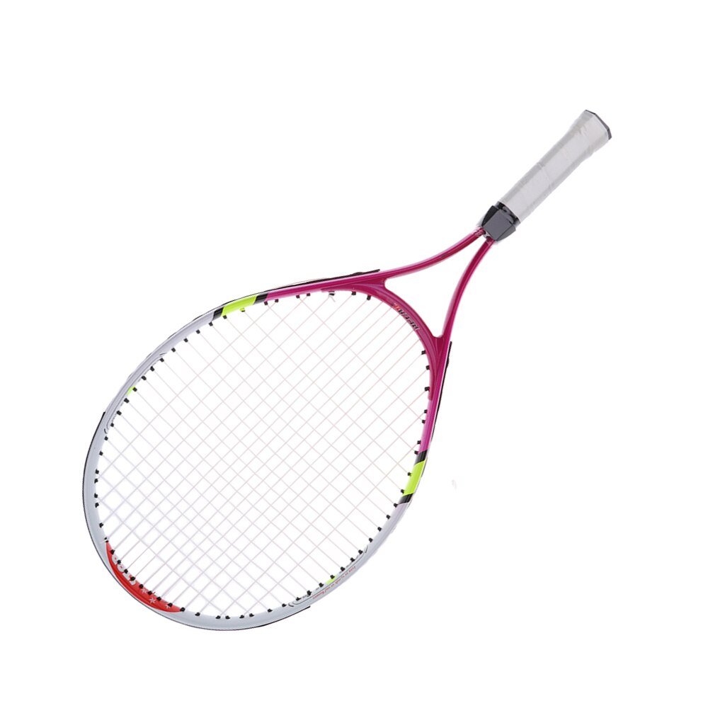 23 Inch Junior Strung Tennis Racquet with Cover for Kids Youth Children