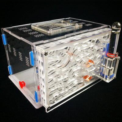 Ant Nest City C1 Insect Cage Farm With Feed Hamper Acrylic Display Box Ant Workshop Pet Ant Villa Castle Separated 3 Layers Home