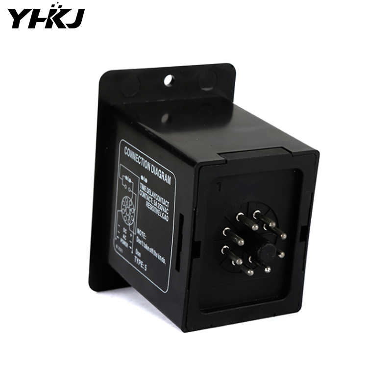 Adjustable Dual Time Relay Repeat Cycle Timer ATDV-Y ON OFF 3S/6S/12S/30S/60S/3M/6M/12M/30M/60M 220V Twin Timer With Socket Base