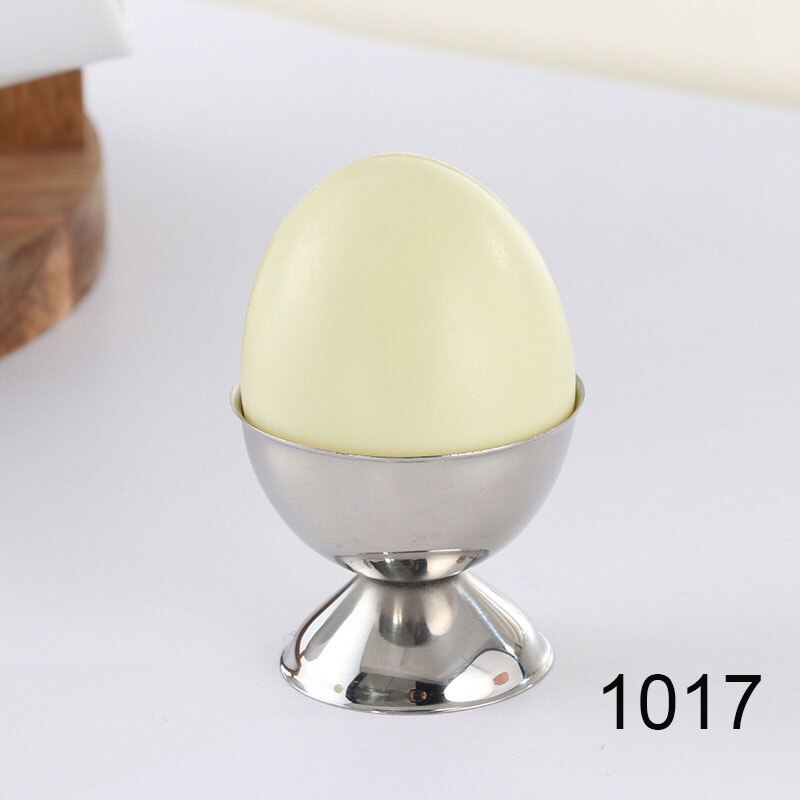 Copa de huevo de bandeja de huevos de acero inoxidable suave tazas para huevos hervidos soporte lavavajillas SP99: Verde claro