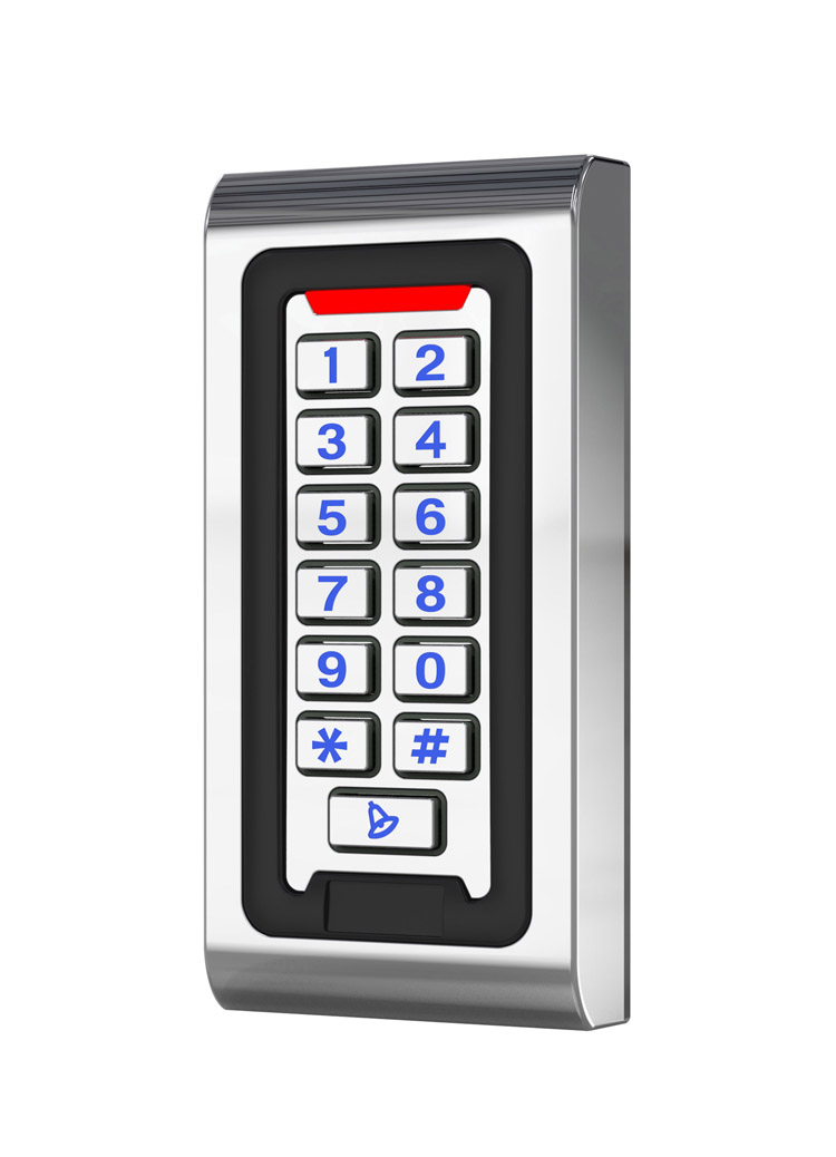 Waterproof outdoor Metal RFID Keypad Door lock Standalone Access Control reader gate opener use