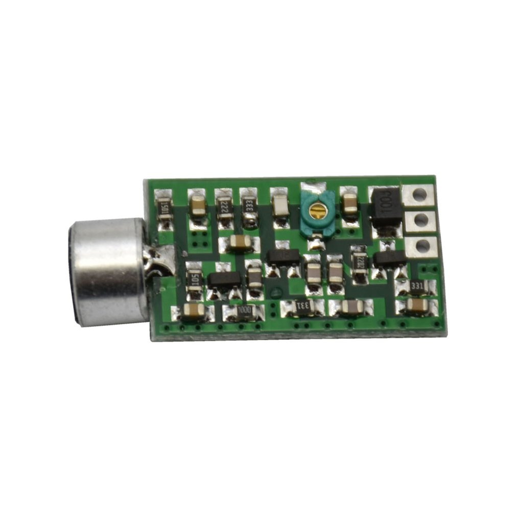 Micro transmisor FM 0,7-9V 88MHZ-108MHZ Mini micrófono escucha Dictagraph Interceptor