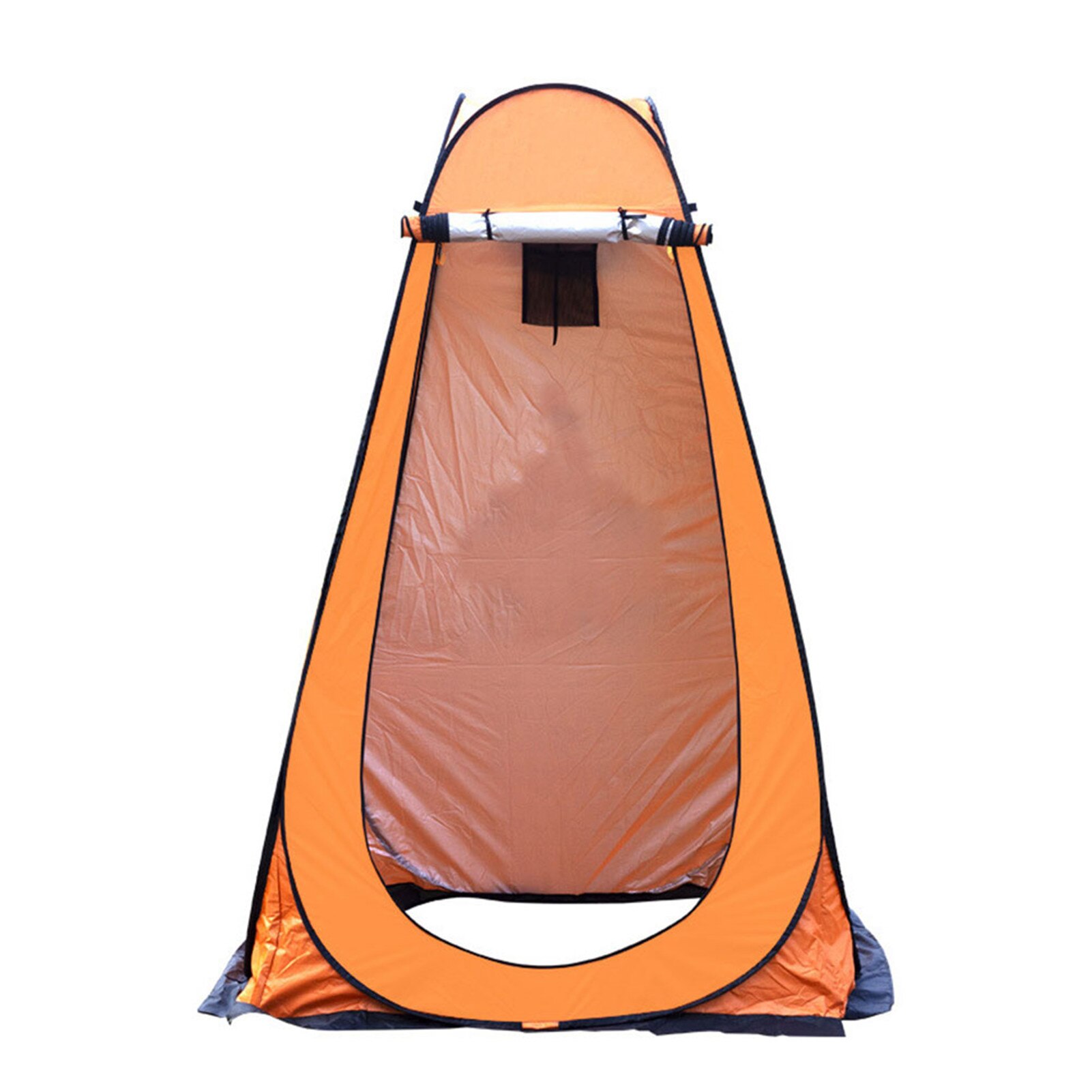 Pop Up Pod Changing Room Privacy Tent Easy Set Up Portable Outdoor Shower Tent Camp Toilet Rain Shelter For Camping And Beach: Orange A