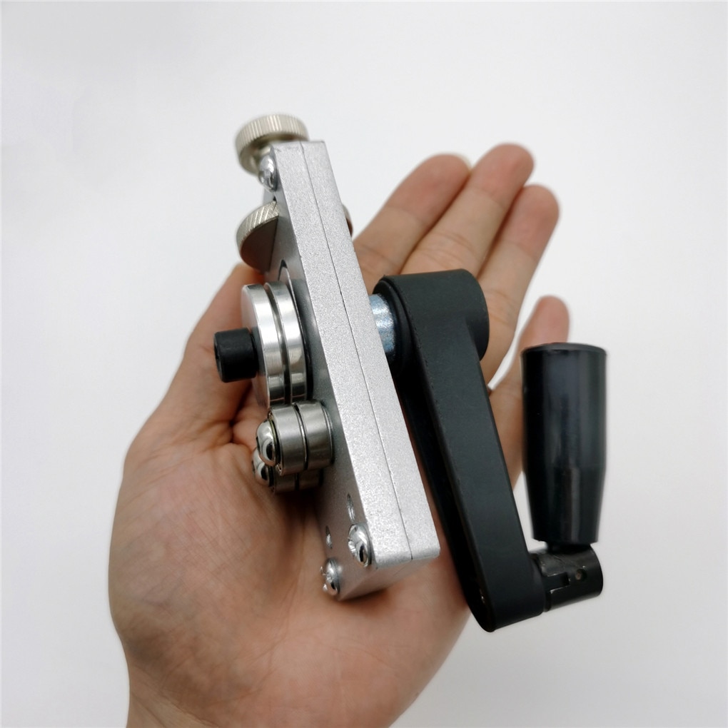 Doblador/desdoblador de alambre de traste, doblar y enderezar el cable libre, herramienta Luthier de radio ajustable para guitarra y bajo