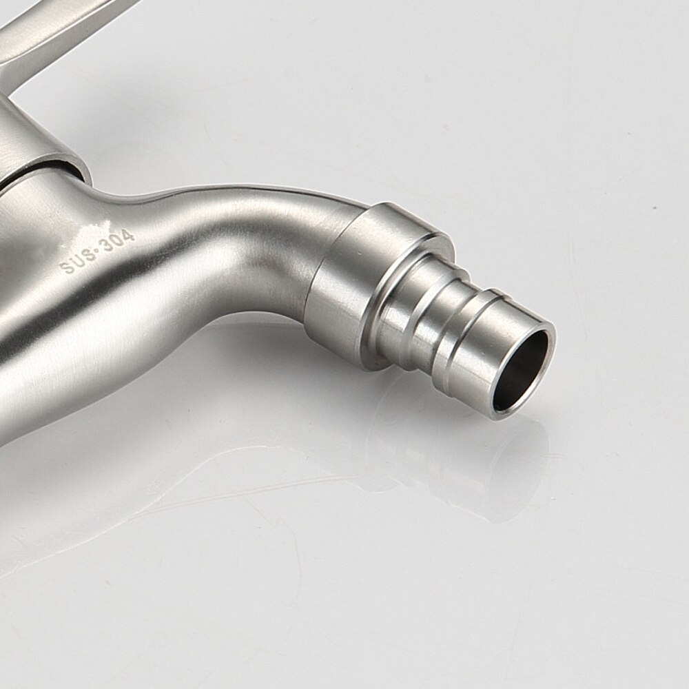 Moderne Mode Tuin 304 Rvs Snel Geopend Kraan/Wandmontage Kranen/Babcocks Koud Water Kraan/Mop zwembad Kranen