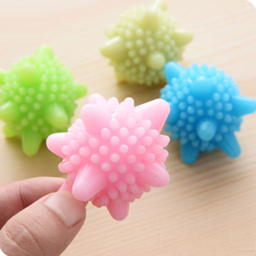 3 stücke Waschmaschine Waschen Ball Dekontamination Und Anti-Wicklung Reinigung Ball Meer Stern Farbe Solide Reinigung Ball