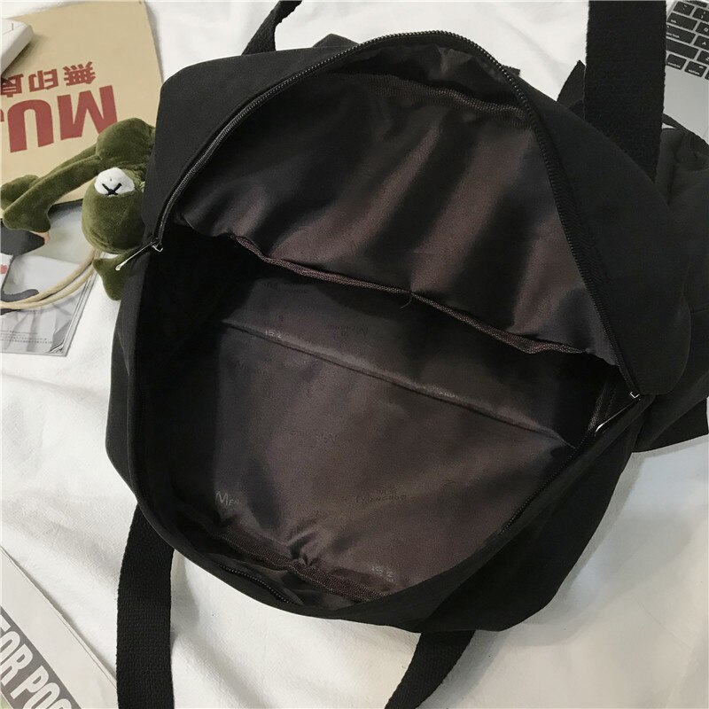 Menghuo Nylon Vrouwen School Rugzakken Leuke Kikker Rugzak Waterdichte Rugzak Schooltassen Tienermeisjes Zakken Reistas Mochila