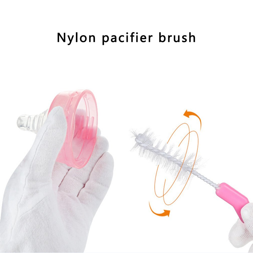 Komfortable dauerhaft SchöNe Und Weiche Nylon Schwamm Pinsel Flasche Pinsel einstellen Mit Flasche Halfter Flasche Pinsel Sieben-stück Tasche