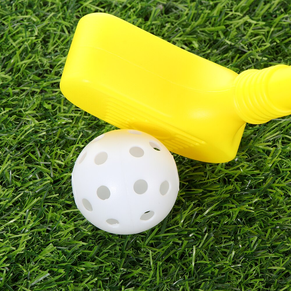 10 PCs Hollow Golf Balls Soft Practice Balls for Golf Training Indoor&Outdoor Ball Sports Tool Sports Equipment