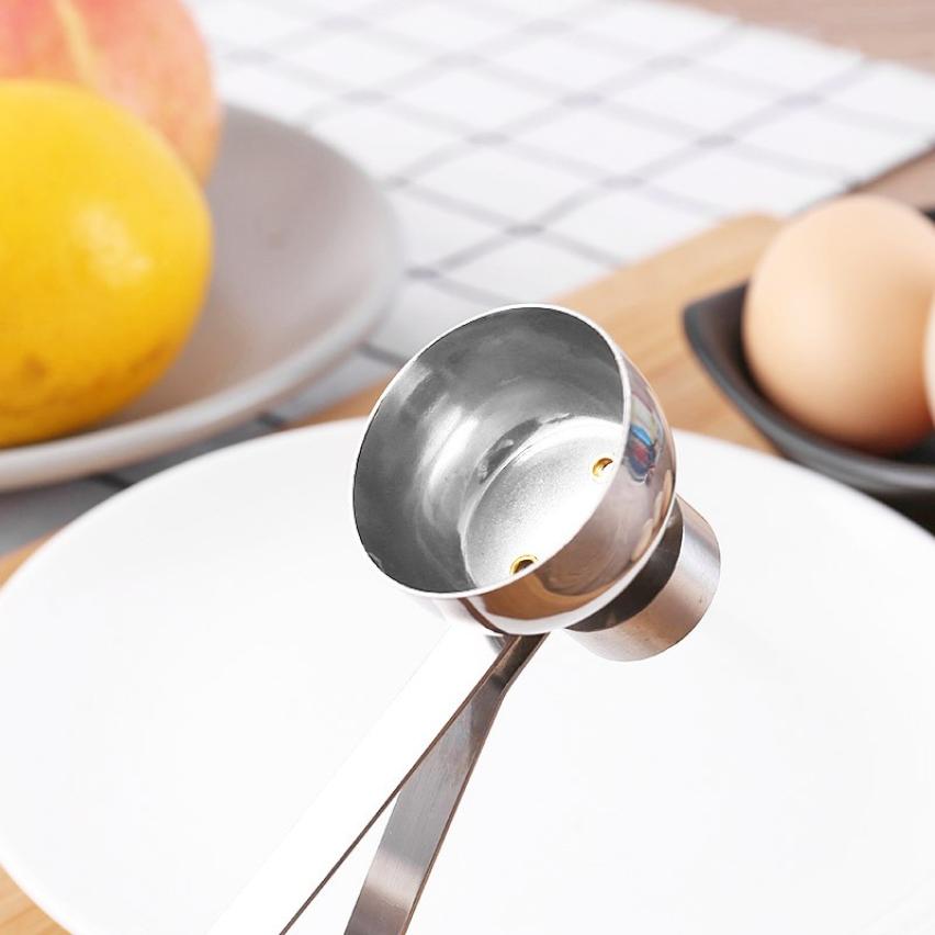 kitchen tools Egg Scissors Stainless Steel Boiled Egg Topper Shell Cutter Knocker Egg Cracker Separator Egg Opener Tool