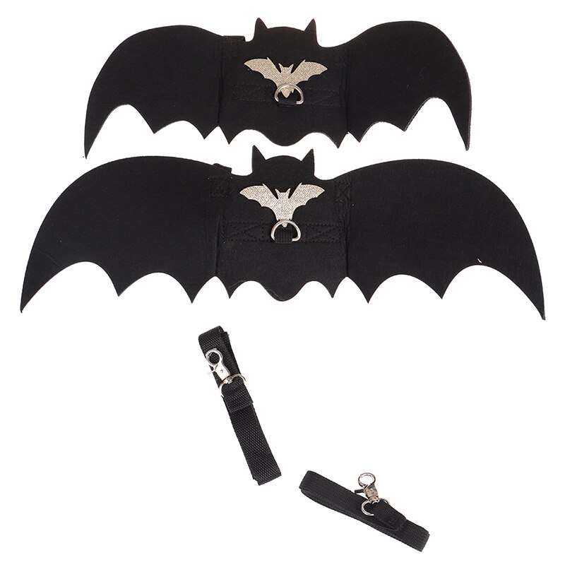 Søte flaggermus vinger for kjæledyr hund katt kostymer halloween jul cosplay klær morsomme xmas edderkopp kle opp kjæledyr tilbehør