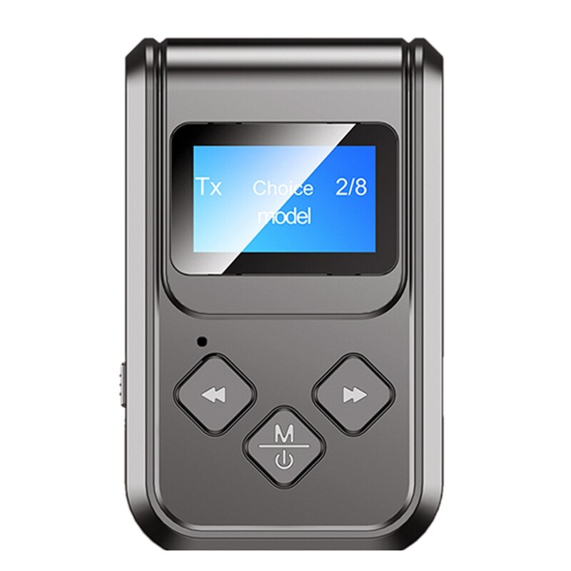 Bluetooth Adapter Led Scherm Draadloze Audio Bluetooth 5.0 Zender Ontvanger Voor Pc Tv Auto 3.5Mm Aux Muziek