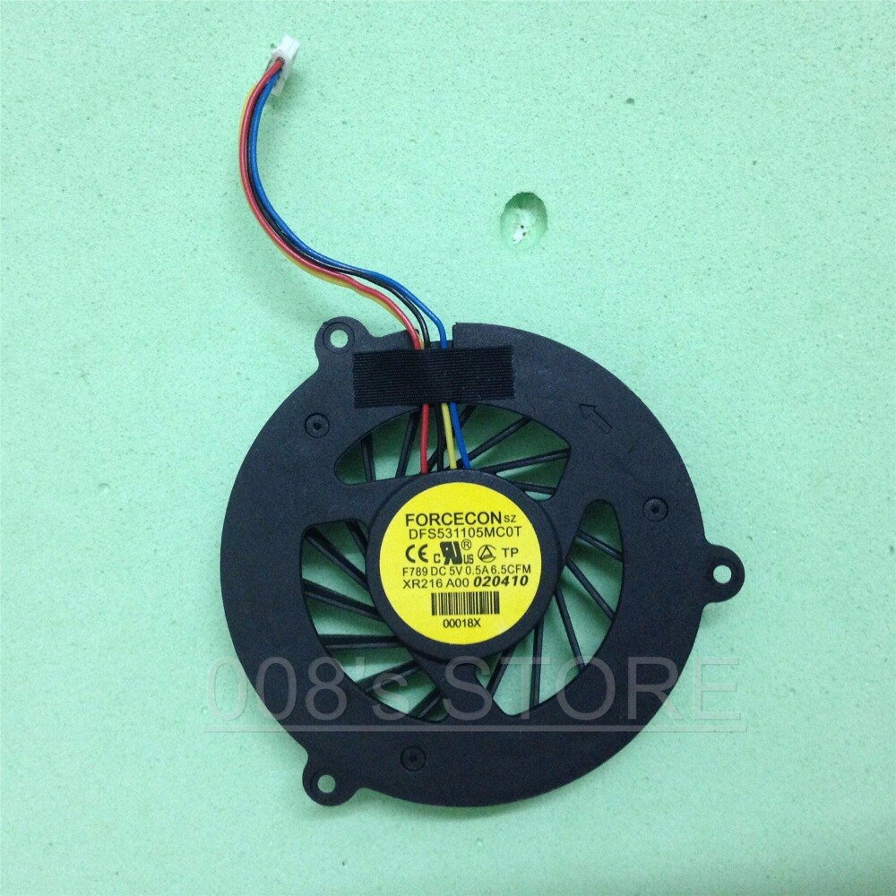 Nuova CPU Ventola di Raffreddamento per ASUS G50 G50S G50V M50 M50V M50S N50 N50V N50J VX5 G60 G60VX X56 X55S x57V X58 DFS531105MC0T G50VT G51VX