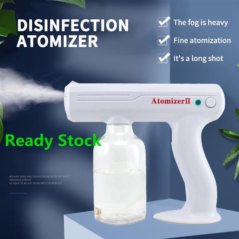 Atomizer Adjustable Handheld Fog Sprayer 800ml Rechargeable Atomizer Water Mist Spraying Machine