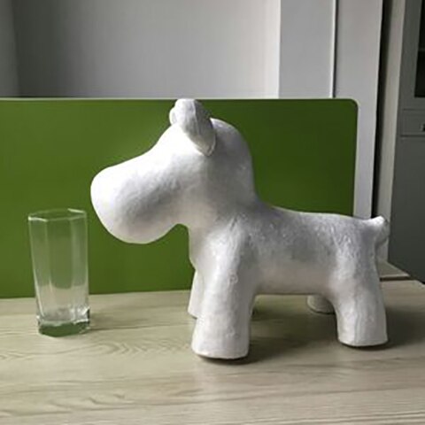 1 pièces 33 cm mousse modèle polystyrène styromousse teddy rose ours blanc artisanat boules pour bricolage fête de noël décoration fournitures: 35cm