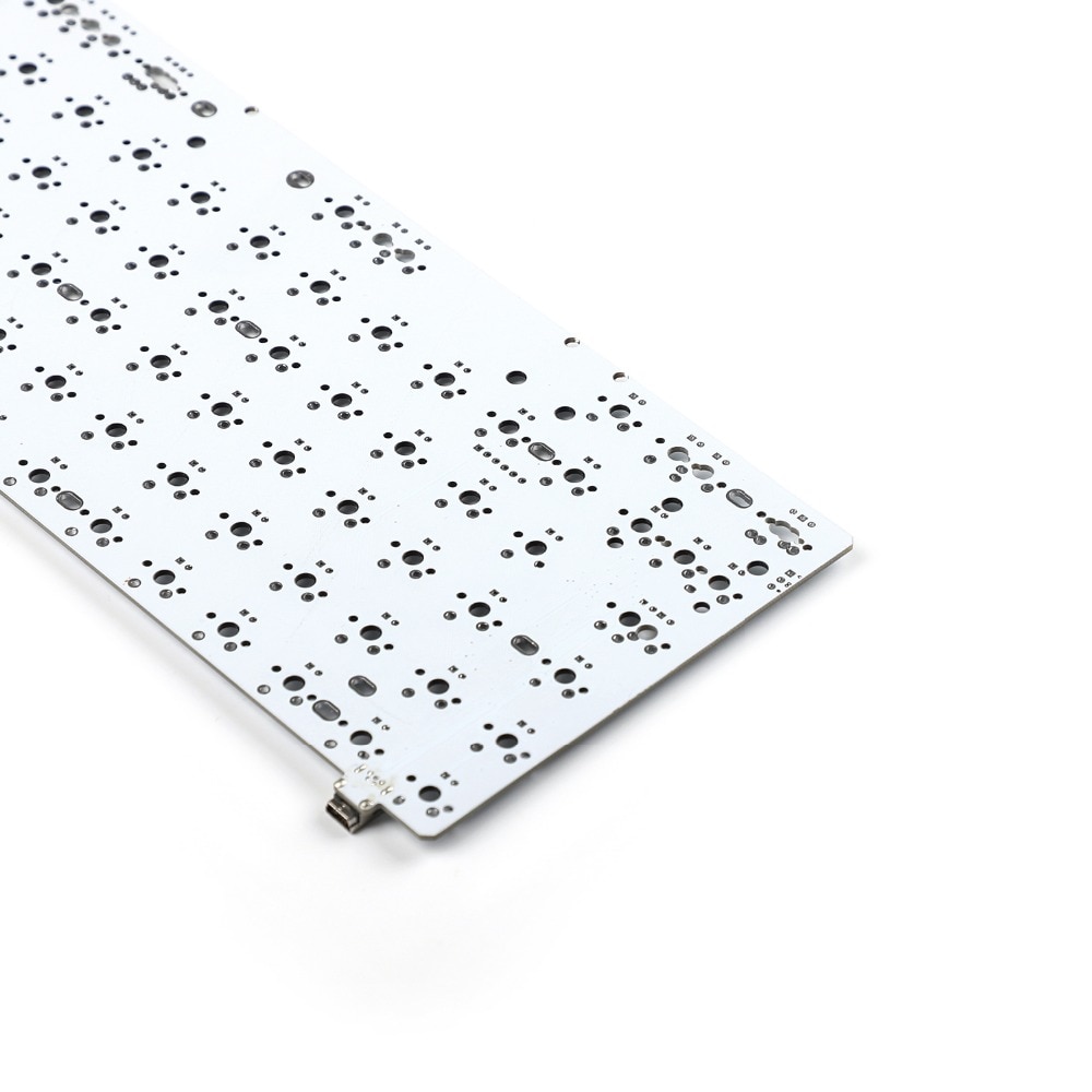 YMDK YMD75 Programmable Underglow RGB PCB Plate For 75% 84 Keyboard ANSI ISO Layout Interchange KBD75