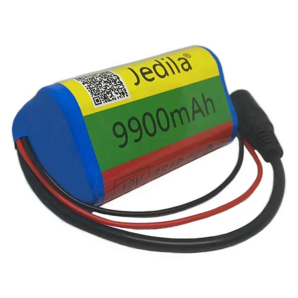.12V.9900 mAh.3S1P.Batterie Au Lithium.18650.Batterie Au Lithium Pack Protection Conseil Rechargeable.1A Chargeur.