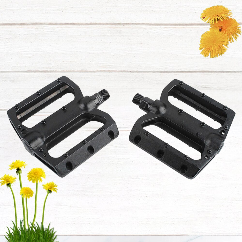 1 Pair of Bicycle Pedal with Anti-slip Spike Bike Pedal for Fixed Gear Mountain Bike: Default Title