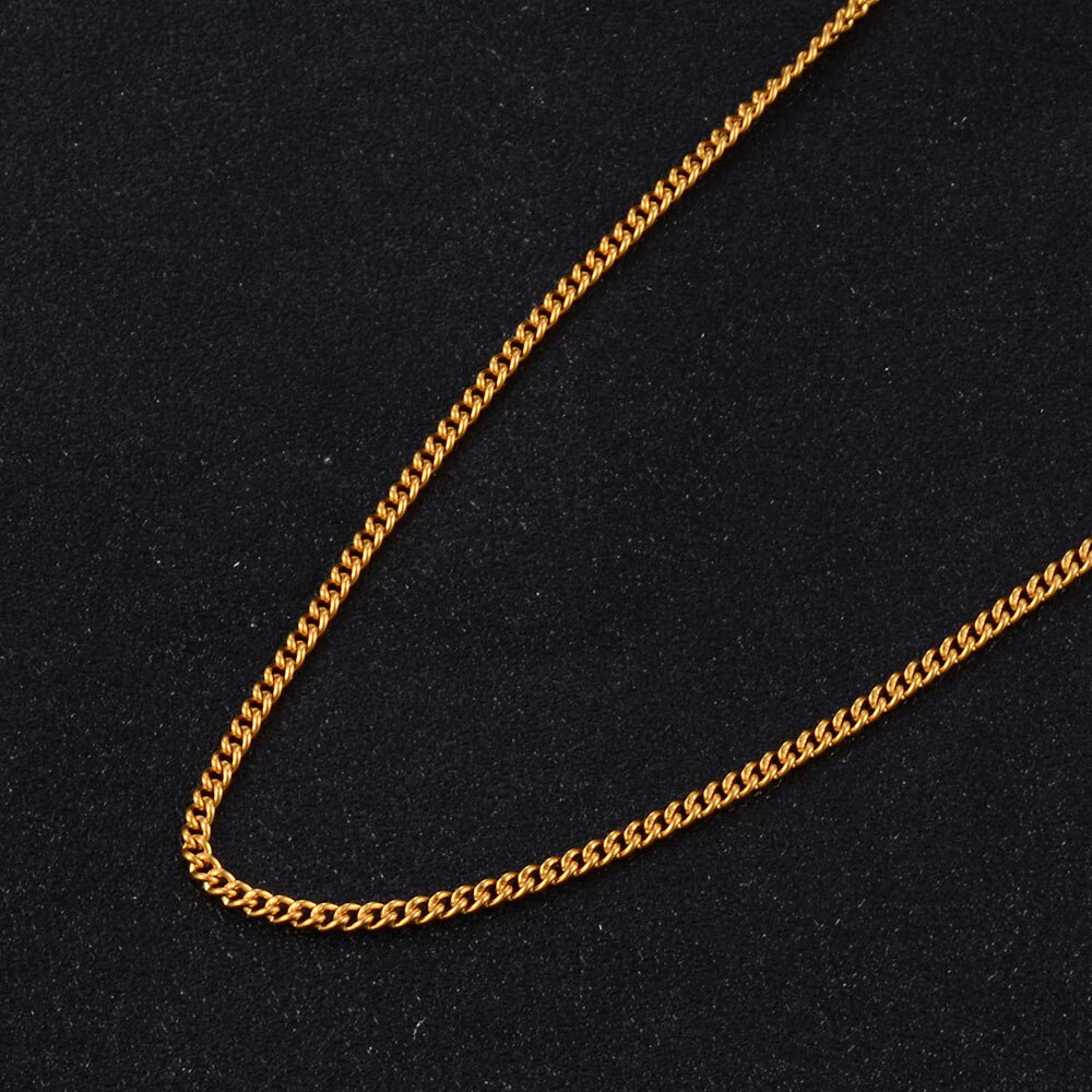 Style Stainless Steel 1.2 Width Chain Various Matching Ladies Necklace