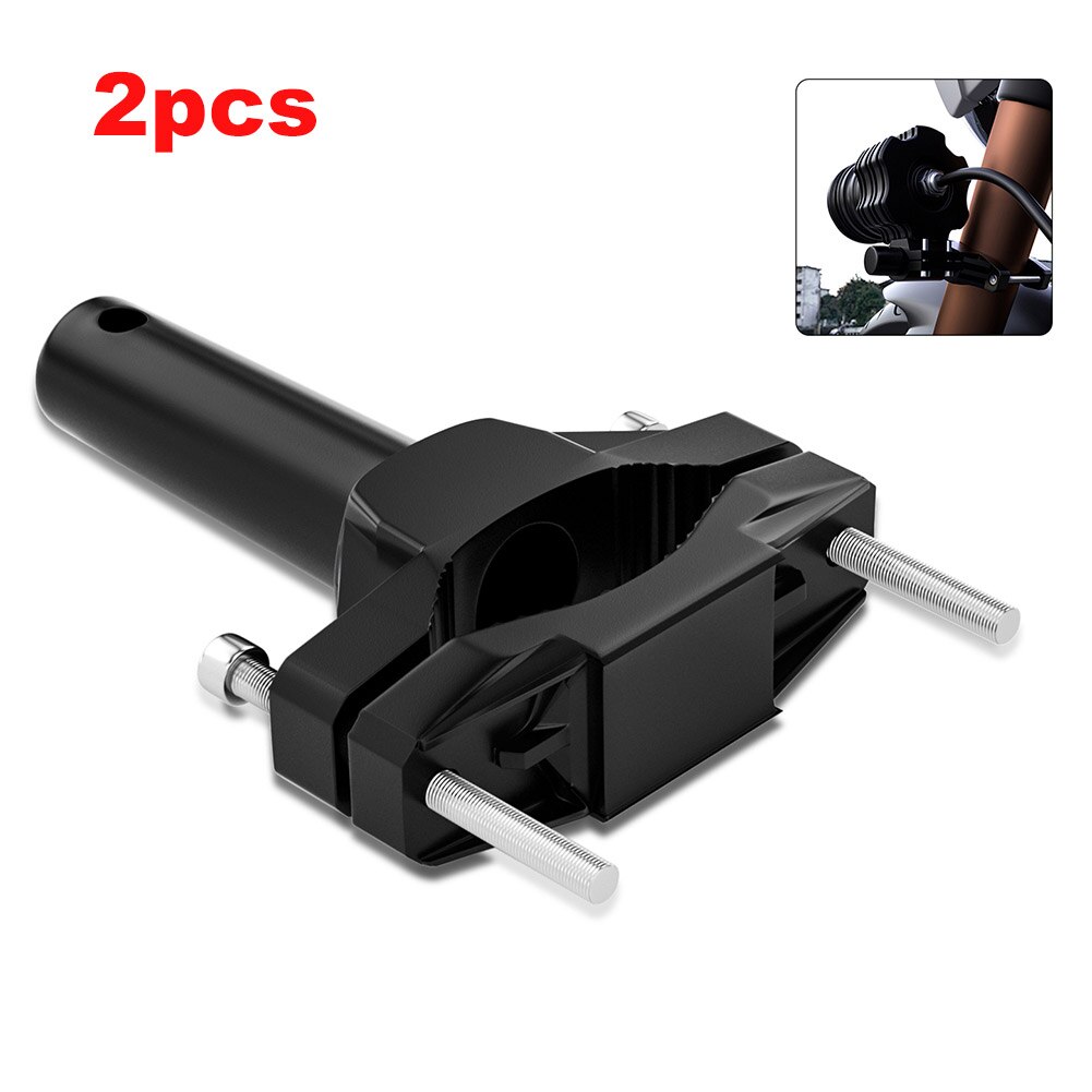 Universal Mount Bracket For Motorcycle Bumper Modified Headlight Stand Spotlight Extension Pole Frame Support Extension Bracket: 2 pcs