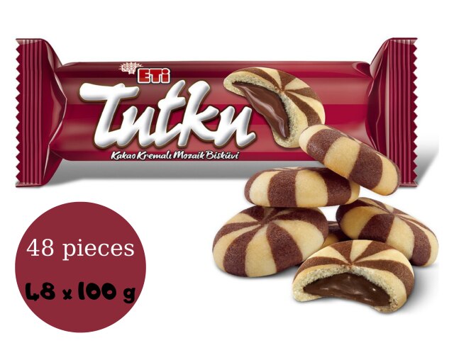 KAKAO KREMALI KITIR MOZAİK BİSKÜVİ İÇİ AKIŞKAN KREMALI LEZZETLİ ATIŞTIRMALIK 4/8/16/32/48 'Li PAKETLERİYLE LEZZET KÜPÜ