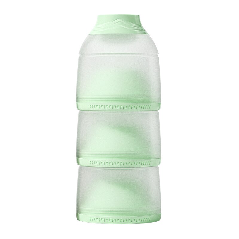 Baby Formula Milk Powder Container Infants Portable 3 Layer Detachable Milk Powder Dispenser Food Storage Feeding Box