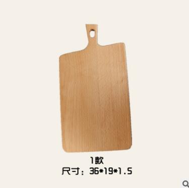 1Pcs Eco Friendly Beech Wooden Chopping Blocks Kitchen Wood Food Plate Whole Wood Tray Cutting Board No Pain: 1 paragraphs