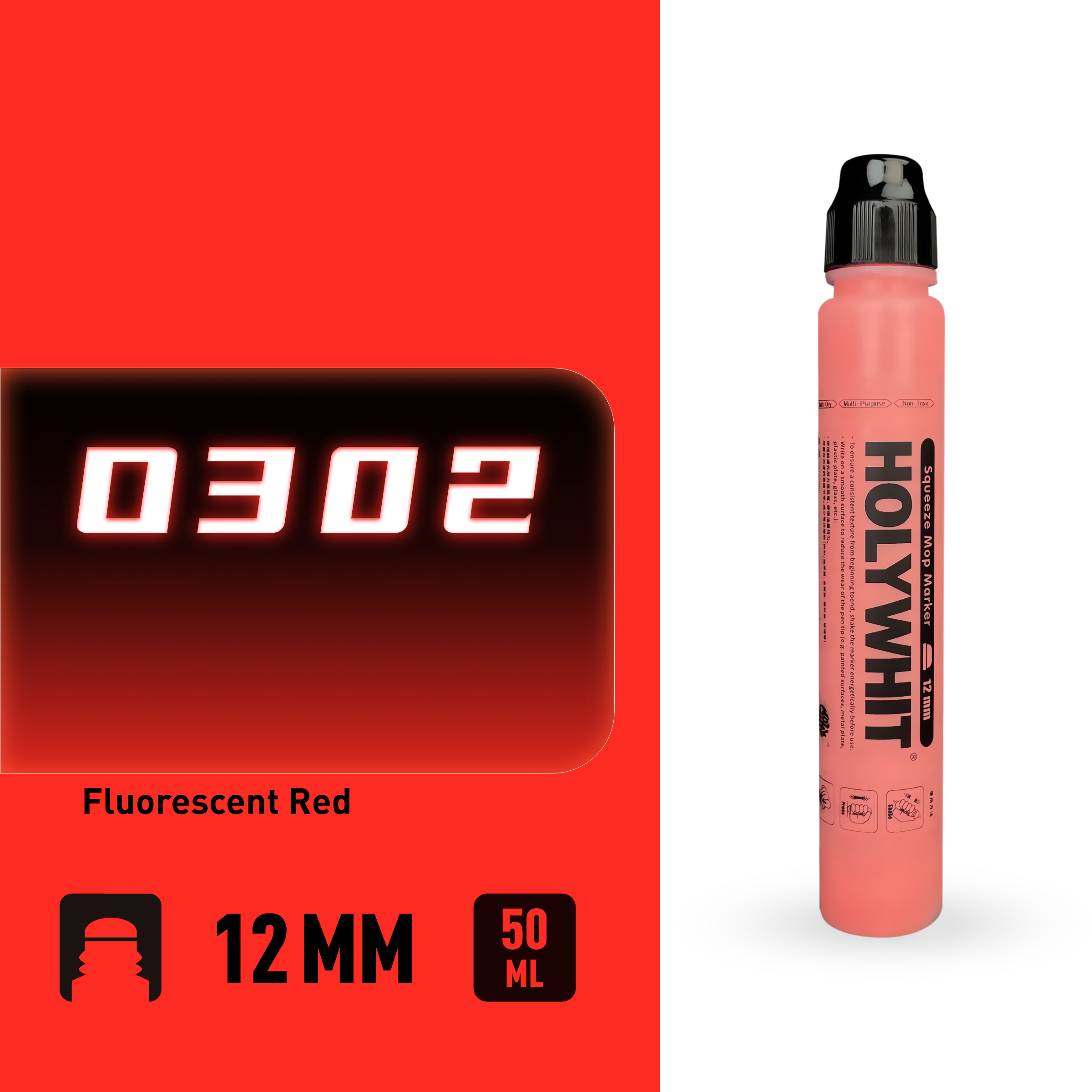 50ml graffiti pływ długopis Farba na bazie oleju Podpis Okrągła końcówka Zakreślacz Wodoodporny 12mm farba długopis znak Malowanie ścian: FIOLETOWY