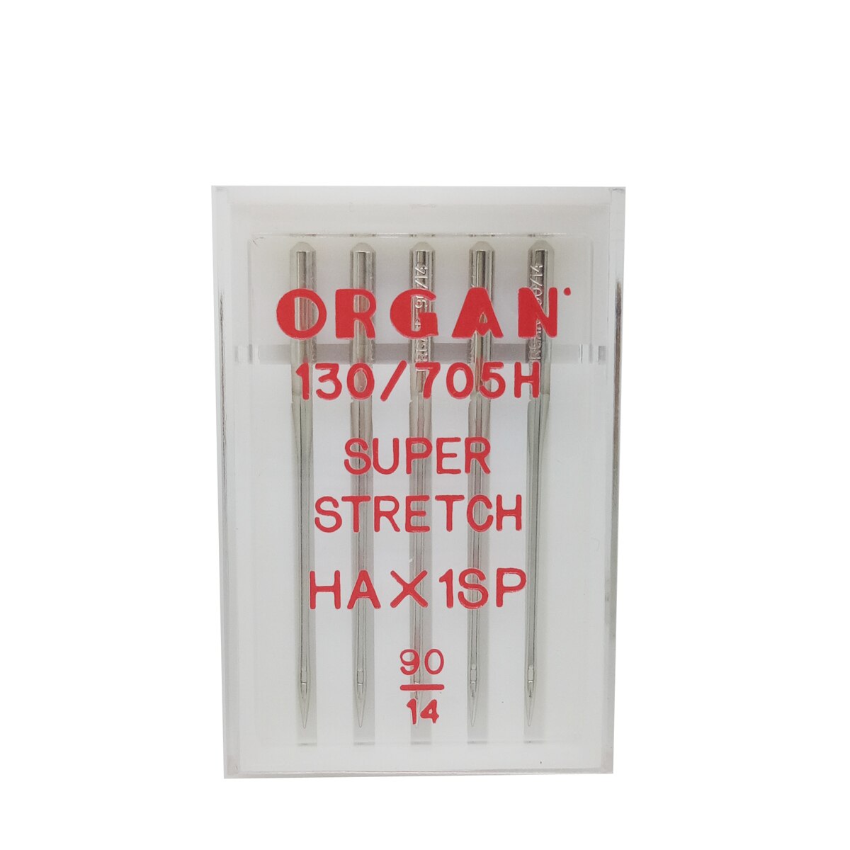 Orgel Super strecken Nadeln Für Elastische Gestrickte Stoff Anti-Jumper Nadel für Heimat Nähmaschine HAX1SP 65 75 90 Kasten Paket