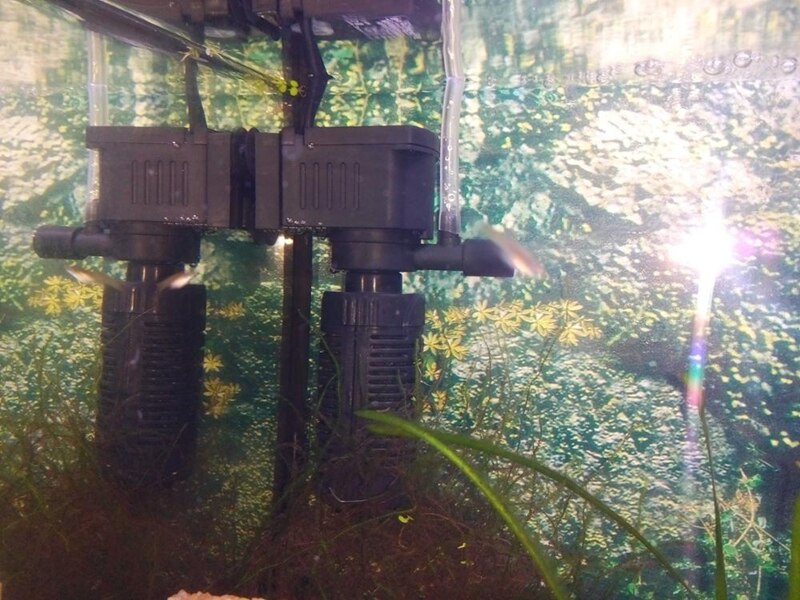 mini 3 in 1 Multi-funzione di Acquario Depuratore di Acqua di Alta Qualità di Pesce filtro del Serbatoio del Filtro 3W 220 ~ 240V 50Hz Spina di UE FA009