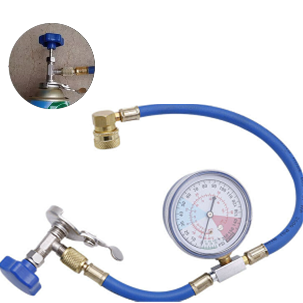 Refrigerant Recharge Ac Air Kit R134A R12 R22 Car AC Air Conditioning Recharge Hose Adapter Valve for Car Auto