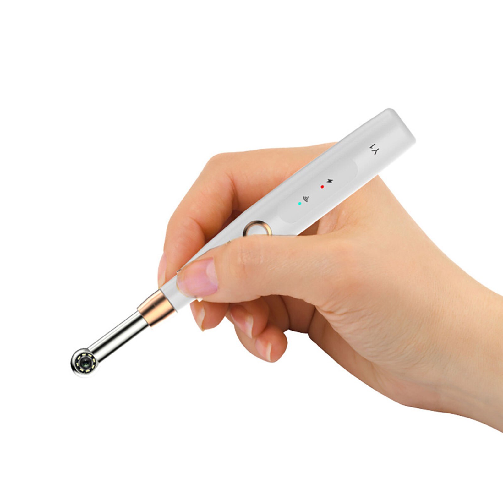 Draadloze Wifi Orale Tandheelkundige Camera 1080P Hd Intraoral Endoscoop Verstelbare 8 Led Licht Usb Kabel Mond Inspectie Voor Tandarts tool