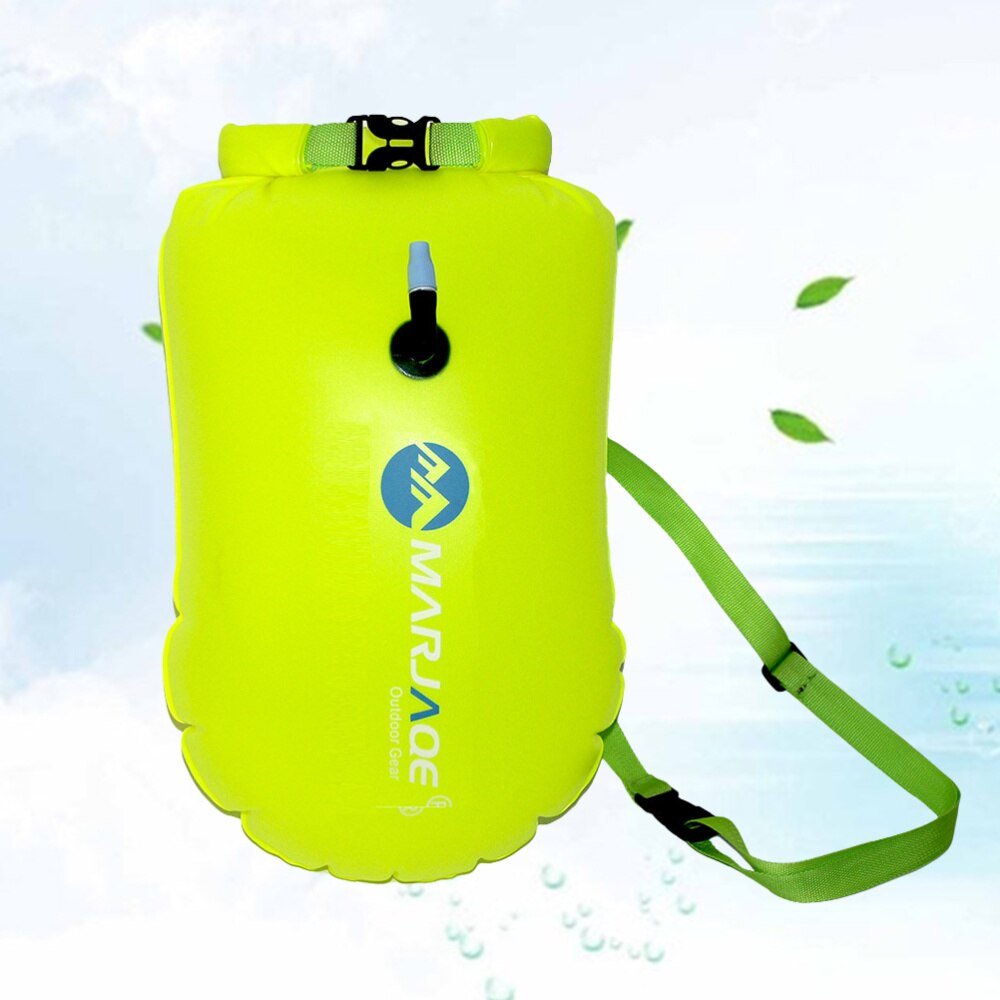 20l dicke, wasserdichte pvc-ausrüstungstaschen, aufblasbare schwimmhilfen für outdoor-sportarten wie bootfahren, kajakfahren, angeln, rafting, schwimmen und camping.: Gelb