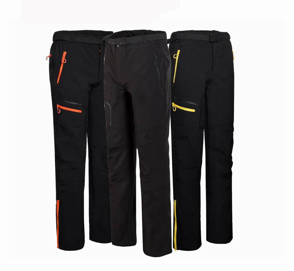 Outdoor sportkleding heren wandelbroek softshell fleece broek winddicht waterafstotend paardrijden bergbeklimmen broek heren