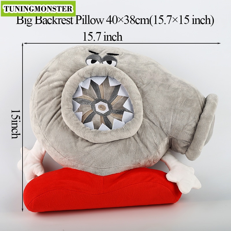 Turbo Turbine Pillow Plush Toy Turbocharger JDM Cushion Decor Headrest Backrest Seat Cover Hellaflush Neck Rest