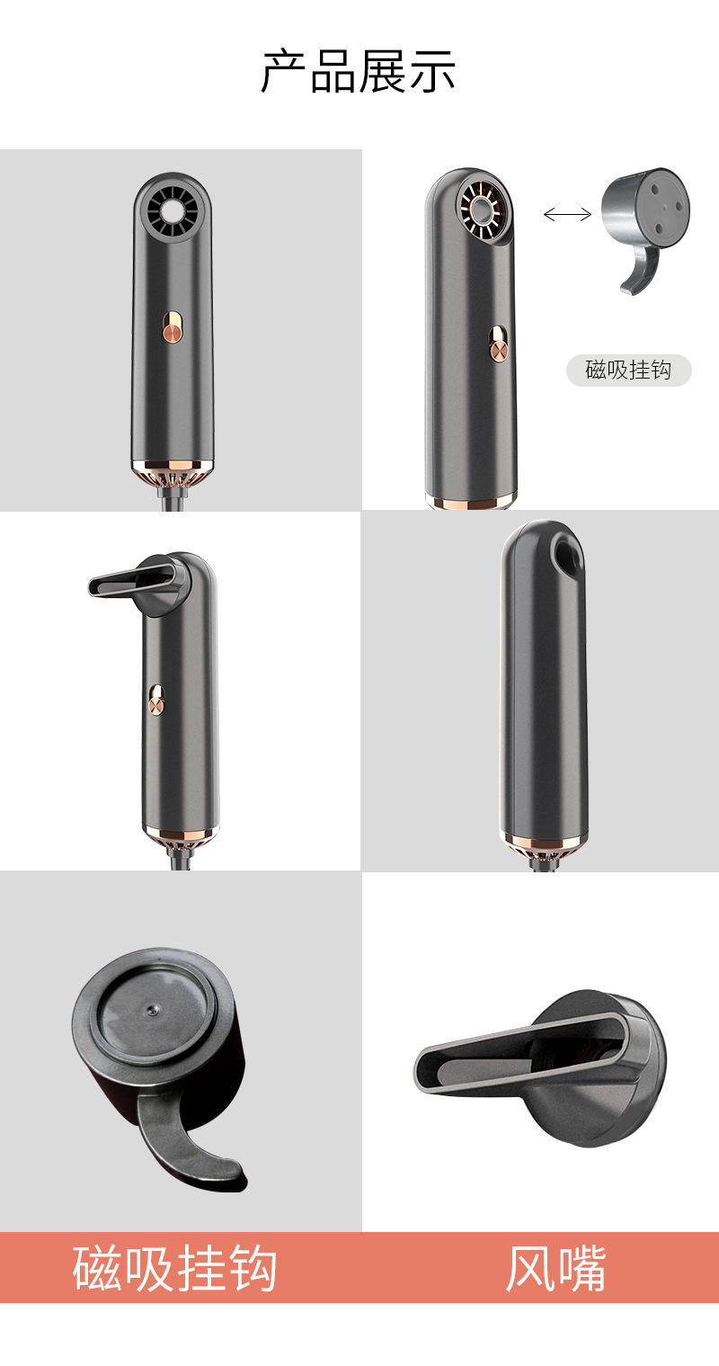 800W Portable Mini Hair Dryer For Hair Blow Dryer Styling Tools /Cold Air Blow Dryer 3 Gear Adjustment110-240V