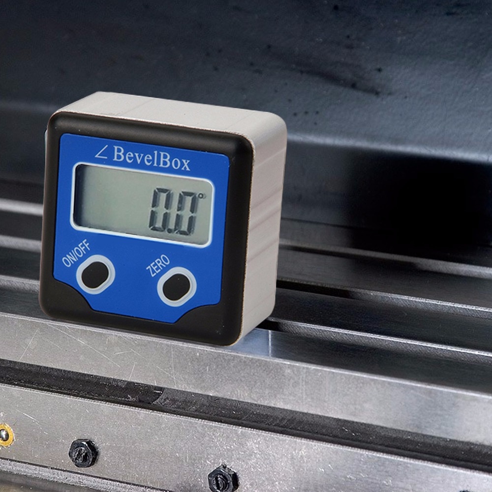 Digital Bevel Box Angle Finder Protractor with Magnetic Base Inclinometer Angle Measurement Tool