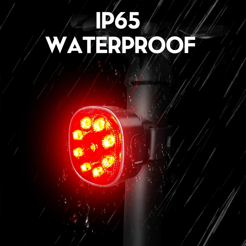 Fietsverlichting Set Hoge helderheid MTB-fietslamp Type-C Oplaadbaar Voor en achter Fietsen Veiligheid LED-verlichting Fietslantaarn