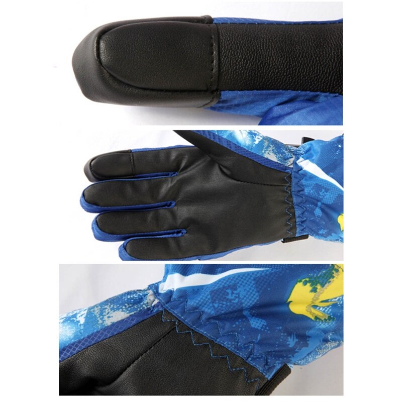 Erwachsene Winter Warme Berg Snowboard Touchscreen Ski Handschuhe Wasserdicht Volle Finger Handschuhe für draussen Motorrad