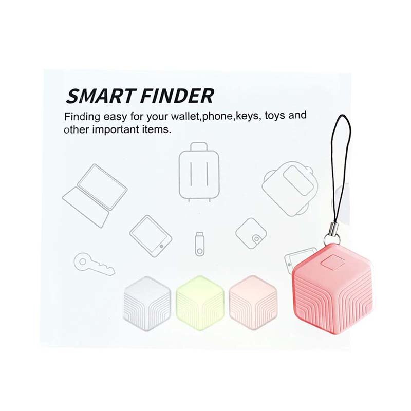 Tuya e Smart Life APP portatile Bluetooth Smart Mini Finder piastrelle di allarme portafogli chiavi localizzatore di allarmi animali domestici per bambini in tempo reale anti-perso