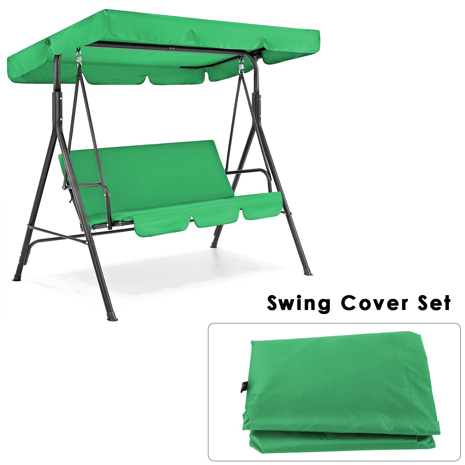 Patio Swing Cover Set Waterdicht Swing Luifel Seat... Grandado