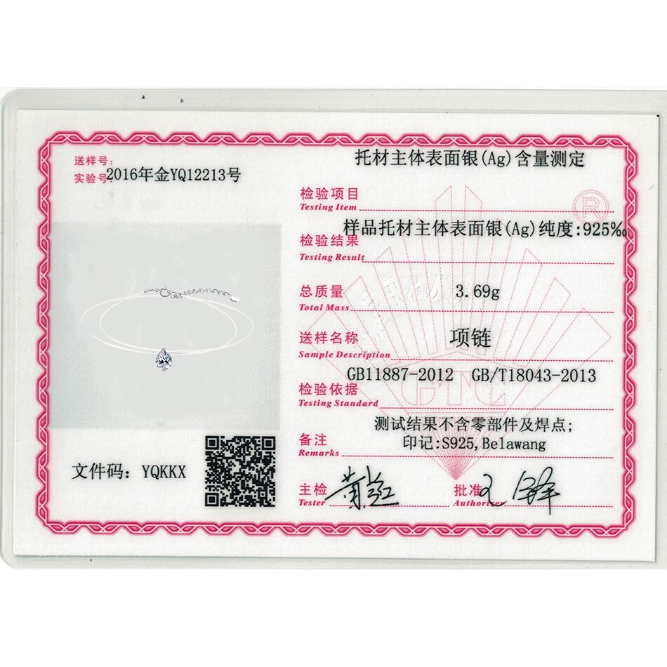 Exquisite Eenvoudige 925 Sterling Zilveren Transparante Vislijn Fonkelende Cz Hanger Kettingen Voor Vrouwen Mode-sieraden