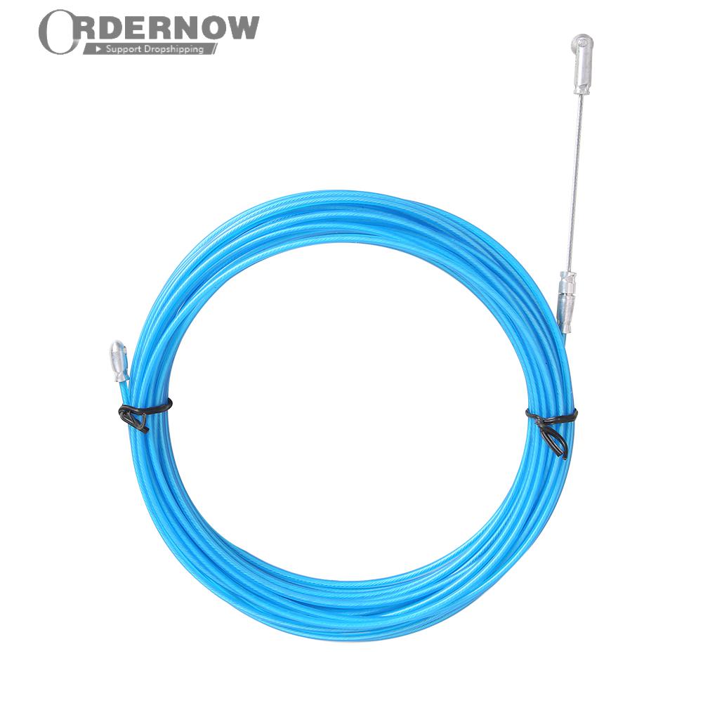 Wire Threader Puller Electrician Tape Conduit Ducting Cable Puller Tools Wheel Pushing For Wiring Installation