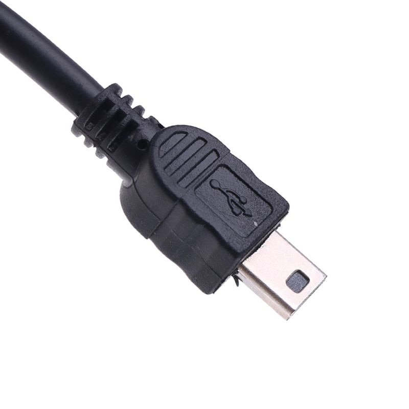 Micro USB 5 Pin B Male To Mini USB 5 Pin Male Data Adapter Converter Cable Cord