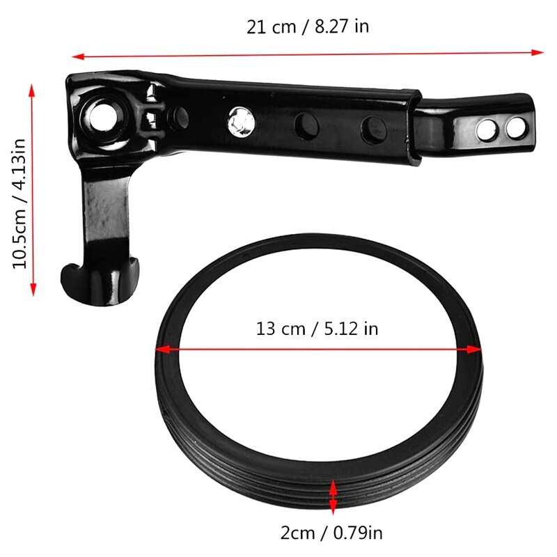 Children Bicycle Auxiliary Wheel 16 -24 Inch Universal Model Secondary Wheel Stroller Side Stabilisers Training Wheel
