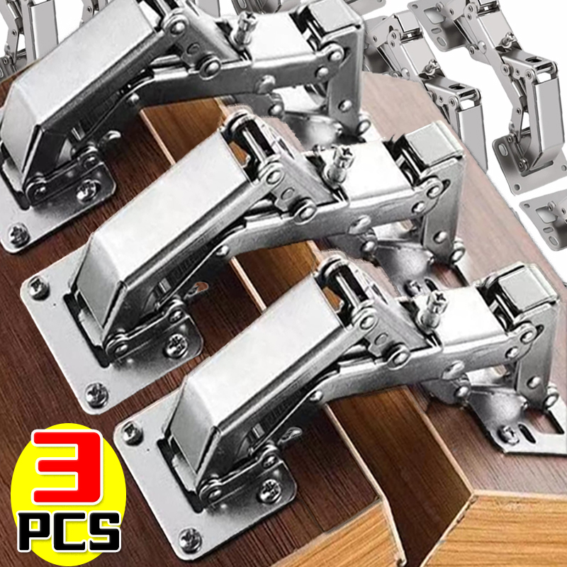 170- graders hengsler rammeløse skapdørhengsler skjult hydraulisk justerbar monteringshengsel garderobe myklukkende bufferdempere