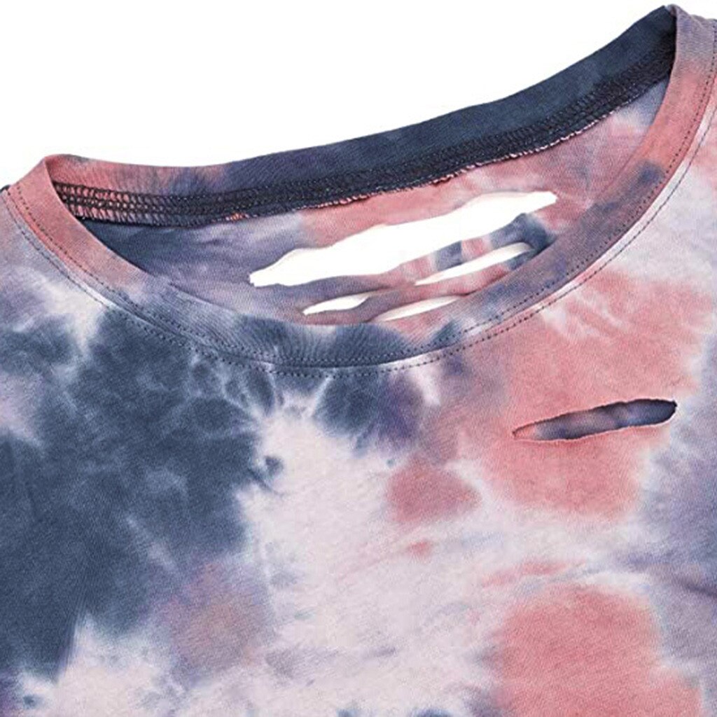 2020 delle donne Felpe Multicolor Casual Manica Lunga Felpata di Autunno delle Donne di Modo di sport esterno Tie-dye Con Cappuccio Camicetta # Z